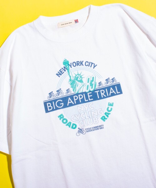 GOOD ROCK SPEED(グッドロックスピード)の「【GOOD ROCK SPEED/グッドロックスピード】レトロスポーツ プリントTシャツ(Tシャツ/カットソー・メンズ・ホワイト系その他2/ホワイト系その他3/ホワイト系その他・M/L)」の3枚目の写真