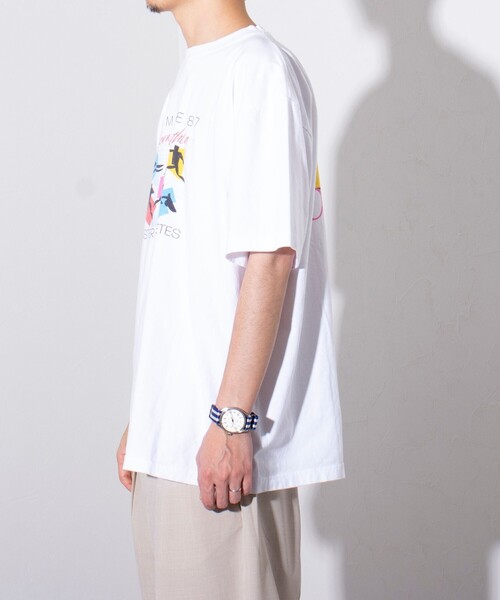 GOOD ROCK SPEED(グッドロックスピード)の「【GOOD ROCK SPEED/グッドロックスピード】レトロスポーツ プリントTシャツ(Tシャツ/カットソー・メンズ・ホワイト系その他2/ホワイト系その他3/ホワイト系その他・M/L)」の17枚目の写真