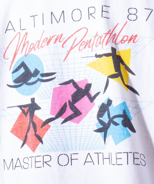 GOOD ROCK SPEED(グッドロックスピード)の「【GOOD ROCK SPEED/グッドロックスピード】レトロスポーツ プリントTシャツ(Tシャツ/カットソー・メンズ・ホワイト系その他2/ホワイト系その他3/ホワイト系その他・M/L)」の21枚目の写真