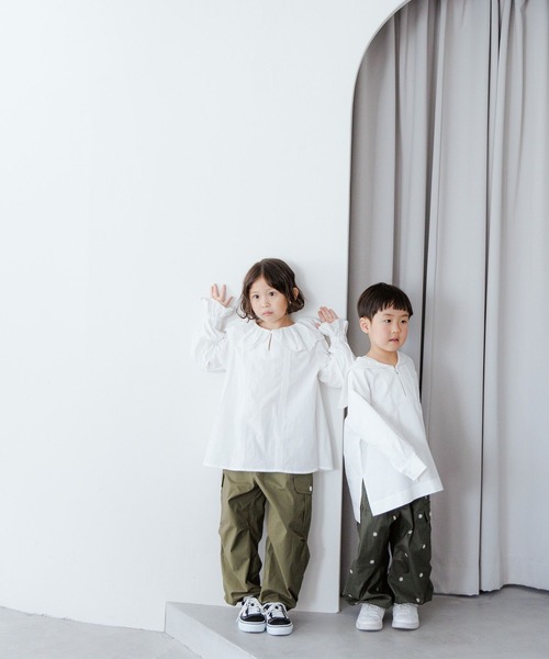 LOWRYS FARM(ローリーズファーム)の「アソートカーゴパンツ 100524(カーゴパンツ・キッズ・グリーン/ブラック/グリーン系その他・120cm/130cm/110cm/150cm/140cm)」の4枚目の写真