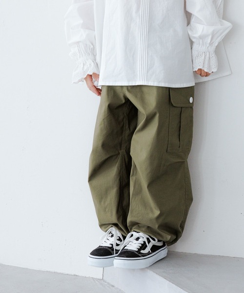 LOWRYS FARM(ローリーズファーム)の「アソートカーゴパンツ 100524(カーゴパンツ・キッズ・グリーン/ブラック/グリーン系その他・120cm/130cm/110cm/150cm/140cm)」の8枚目の写真