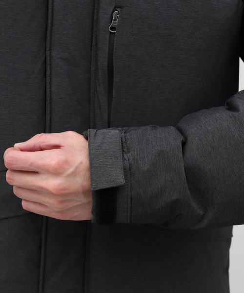 B.C STOCK（ベーセーストック）の「ストレッチ ダウン パーカー（ダウンジャケット/コート・メンズ・ブラック/チャコールグレー・LARGE/MEDIUM）」の10枚目の写真