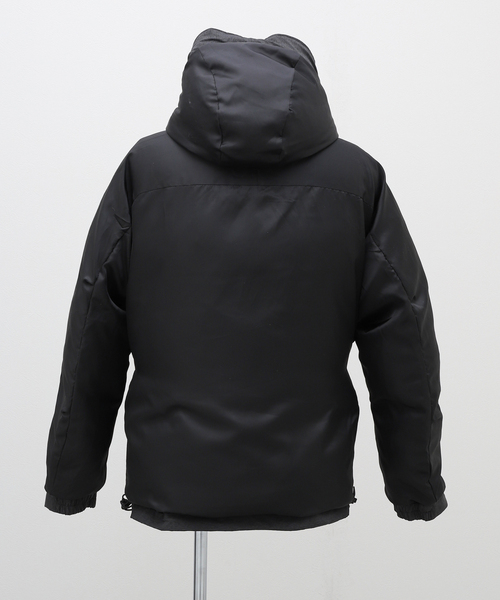 B.C STOCK（ベーセーストック）の「ストレッチ ダウン パーカー（ダウンジャケット/コート・メンズ・ブラック/チャコールグレー・LARGE/MEDIUM）」の18枚目の写真