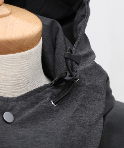 B.C STOCK（ベーセーストック）の「ストレッチ ダウン パーカー（ダウンジャケット/コート・メンズ・ブラック/チャコールグレー・LARGE/MEDIUM）」の19枚目の写真