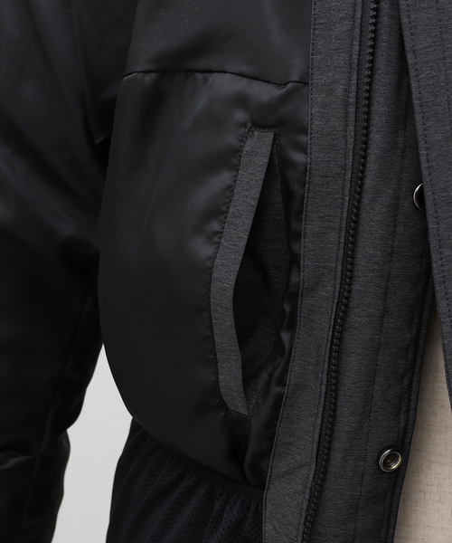 B.C STOCK（ベーセーストック）の「ストレッチ ダウン パーカー（ダウンジャケット/コート・メンズ・ブラック/チャコールグレー・LARGE/MEDIUM）」の20枚目の写真