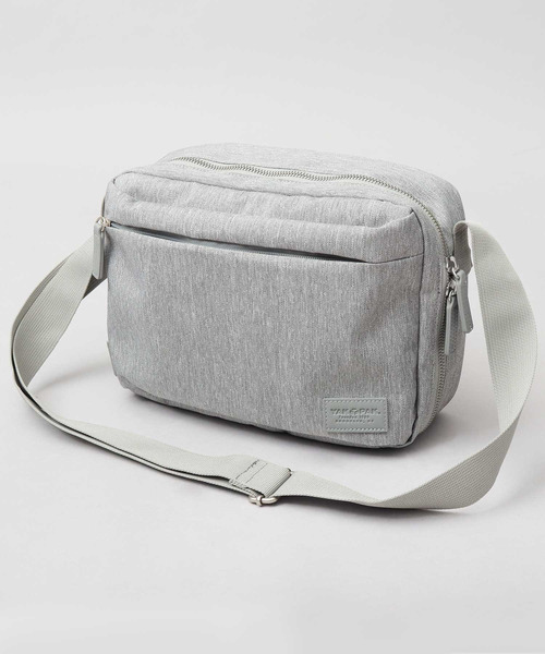 【セール】撥水加工 杢調ポリエステル スクエア型 ショルダーバッグ ビジネス対応（ショルダーバッグ）｜YAKPAK（ヤックパック）