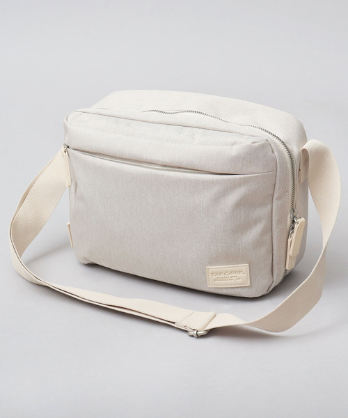 【セール】撥水加工 杢調ポリエステル スクエア型 ショルダーバッグ ビジネス対応（ショルダーバッグ）｜YAKPAK（ヤックパック）