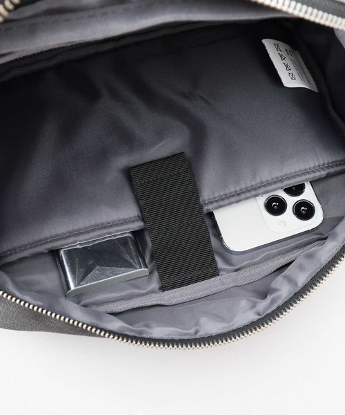 【セール】撥水加工 杢調ポリエステル スクエア型 ショルダーバッグ ビジネス対応（ショルダーバッグ）｜YAKPAK（ヤックパック）