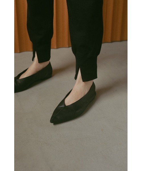 MANOF（マノフ）の「MANOF/マノフ/SLIT HEM SWEAT PANTS（スウェットパンツ・レディース・アイボリー/ブラック・SMALL/MEDIUM）」の20枚目の写真