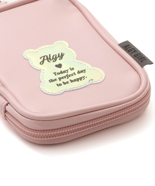 algy（アルジー）の「キーポーチ&パスケース（その他雑貨・キッズ・ピンク/オフホワイト・FREE）」の14枚目の写真