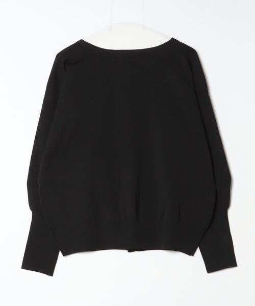 Shelly island（シェリーアイランド）の「ゴールド釦Vネックカーディガン（カーディガン/ボレロ・レディース・その他/ブラック/ピンク/ホワイト・FREE）」の8枚目の写真