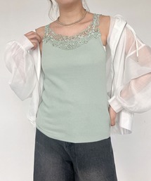 356. AS KNOW AS アズノゥアズ　花柄レースベスト　8サイズ 356. AS KNOW AS アズノゥアズ花柄レースベスト8サイズ