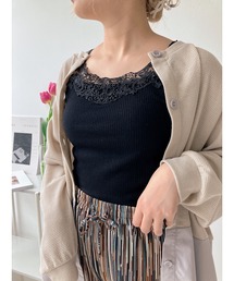 ◎ゴージャスレースタンクトップ