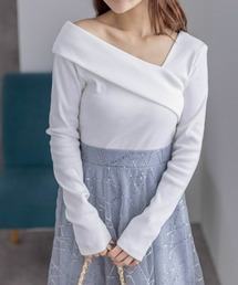 clear | クロスリブカットソー≪2024SS新作≫(Tシャツ/カットソー)