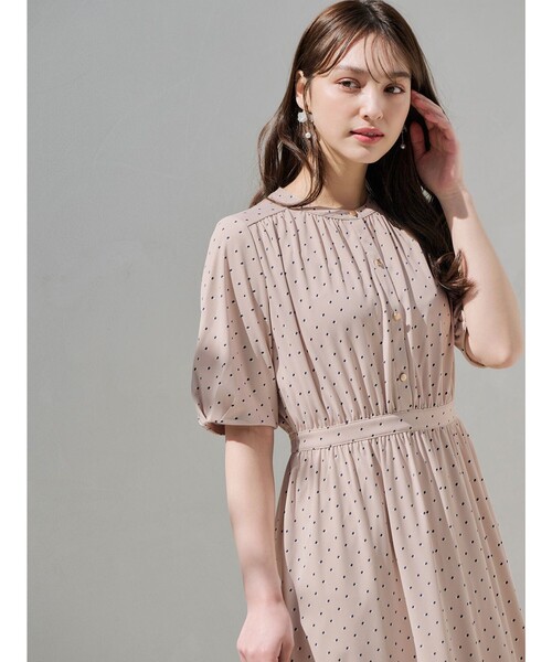 ANY SIS(エニィスィス)の「【接触冷感・吸水速乾・UVケア】エアリードレープスムース ワンピース(ワンピース・レディース・ネイビー系/ネイビー系9/ネイビー系1/ライトグレー系9/ブルー系・1/2/3)」の10枚目の写真