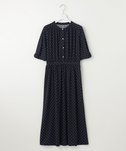 ANY SIS(エニィスィス)の「【接触冷感・吸水速乾・UVケア】エアリードレープスムース ワンピース(ワンピース・レディース・ネイビー系/ネイビー系9/ネイビー系1/ライトグレー系9/ブルー系・1/2/3)」の19枚目の写真