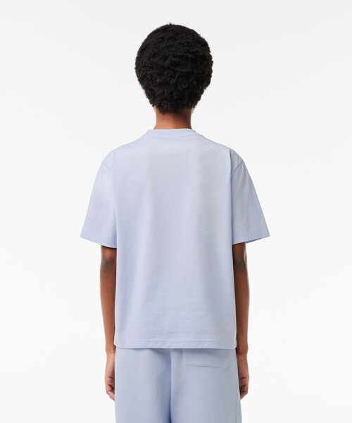 LACOSTE / ラコステ ハイクオリティ ピマコットン仕立て ワンポイントソフトタッチ半袖Tシャツ LACOSTE｜ハイクオリティ ピマコットン仕立て ワンポイント
