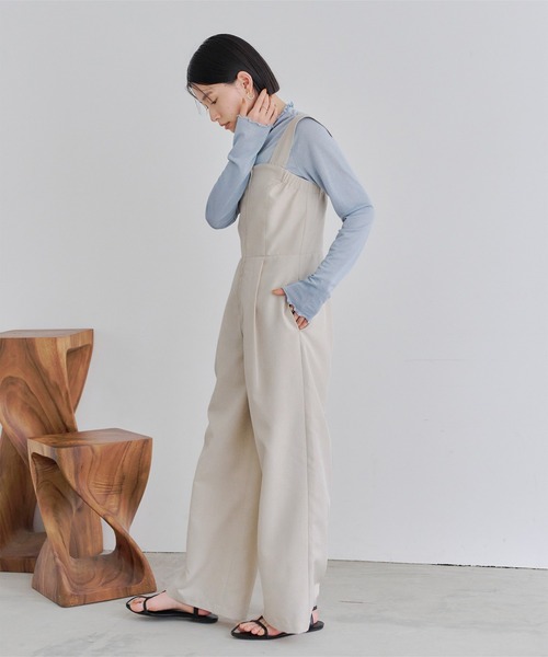 マルチwayファスナーデザインオールインワン（つなぎ