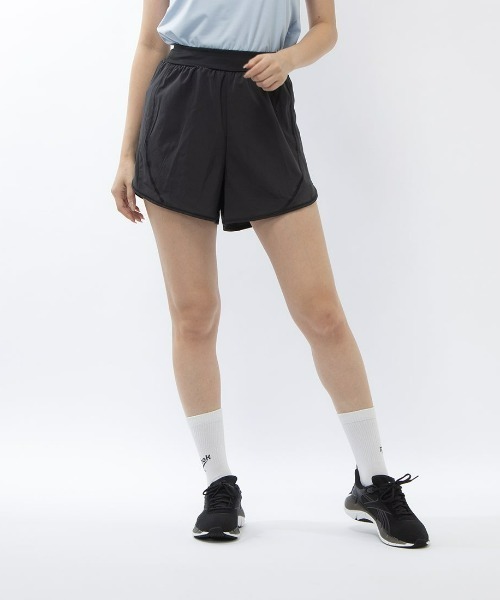 Reebok(リーボック)の「ラックス ウーブン ショーツ / LUX WOVEN SHORT(その他パンツ・レディース・イエロー/ピンク/ブラック・LARGE/MEDIUM/SMALL/XX-LARGE/X-LARGE/X-SMALL)」の2枚目の写真