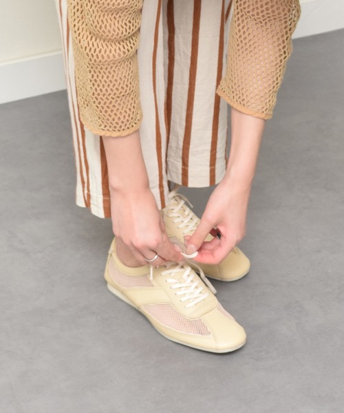 VAGABOND（ヴァガボンド）の「【VAGABOND】メッシュコンビネーションスニーカー(E45005)（スニーカー・レディース・ベージュ系その他/ブラック・36/37/38/39）」の7枚目の写真