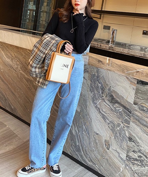 【美品✨】ルネ　トップス　ニット　フリル　パール　2021年　34 美品✨】ルネ トップス ニット フリル パール 2021年 34 Rene