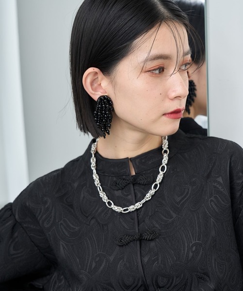 HARE(ハレ)の「ショートラリエットネックレス(HARE)(ネックレス・レディース・ゴールド/シルバー・FREE)」の3枚目の写真