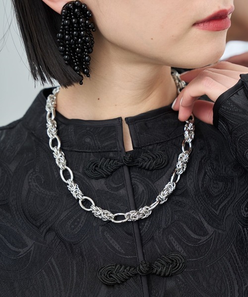 HARE(ハレ)の「ショートラリエットネックレス(HARE)(ネックレス・レディース・ゴールド/シルバー・FREE)」の5枚目の写真