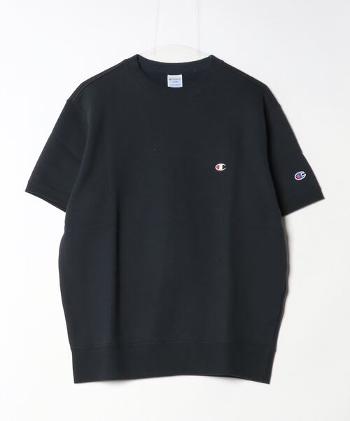 Champion(チャンピオン)の「チャンピオン SHORT SLEEVE CREW NECK SWEATSHIRT_(スウェット・メンズ・グレー/ネイビー/ホワイト・S/M/L/LL)」の1枚目の写真
