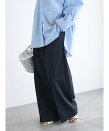 Te chichi | 【松井愛莉着用】チノワイドパンツ(チノパンツ)