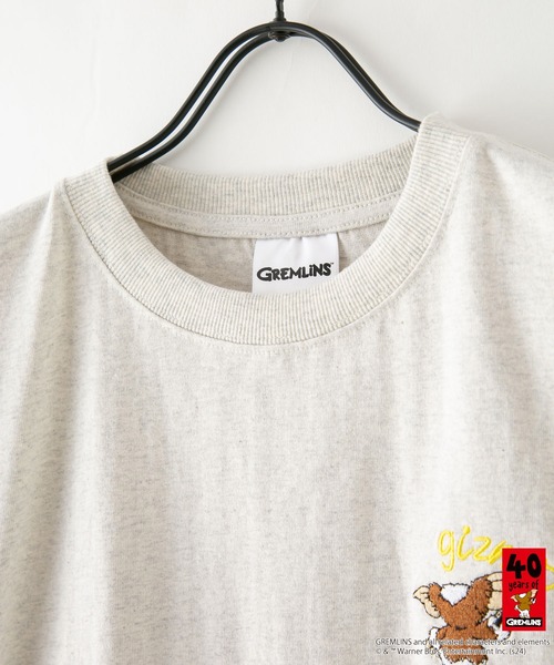 JEANS MATE（ジーンズメイト）の「グレムリン オリジナルデザインTシャツ ギズモ　ドロップショルダー ビッグシルエット　ユニセックス（Tシャツ/カットソー・メンズ・ブルー系その他/グレー系その他2/ベージュ系その他/ホワイト系その他2・X-LARGE/LARGE/SMALL/MEDIUM）」の12枚目の写真