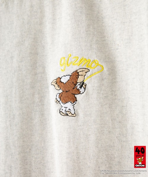 JEANS MATE（ジーンズメイト）の「グレムリン オリジナルデザインTシャツ ギズモ　ドロップショルダー ビッグシルエット　ユニセックス（Tシャツ/カットソー・メンズ・ブルー系その他/グレー系その他2/ベージュ系その他/ホワイト系その他2・X-LARGE/LARGE/SMALL/MEDIUM）」の11枚目の写真