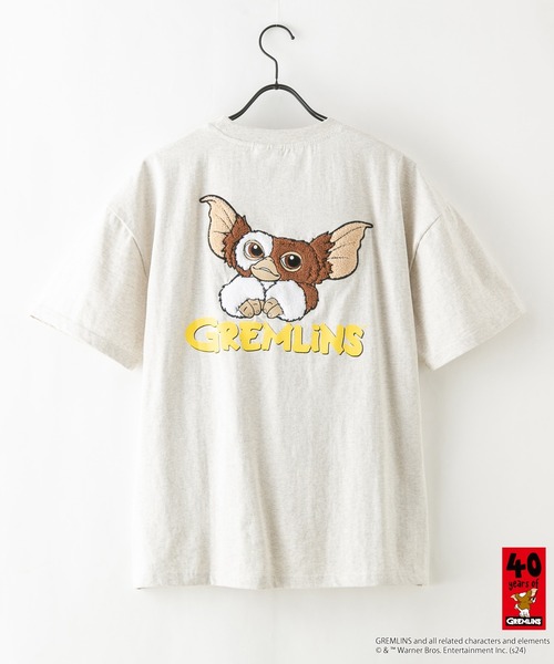 JEANS MATE（ジーンズメイト）の「グレムリン オリジナルデザインTシャツ ギズモ　ドロップショルダー ビッグシルエット　ユニセックス（Tシャツ/カットソー・メンズ・ブルー系その他/グレー系その他2/ベージュ系その他/ホワイト系その他2・X-LARGE/LARGE/SMALL/MEDIUM）」の13枚目の写真