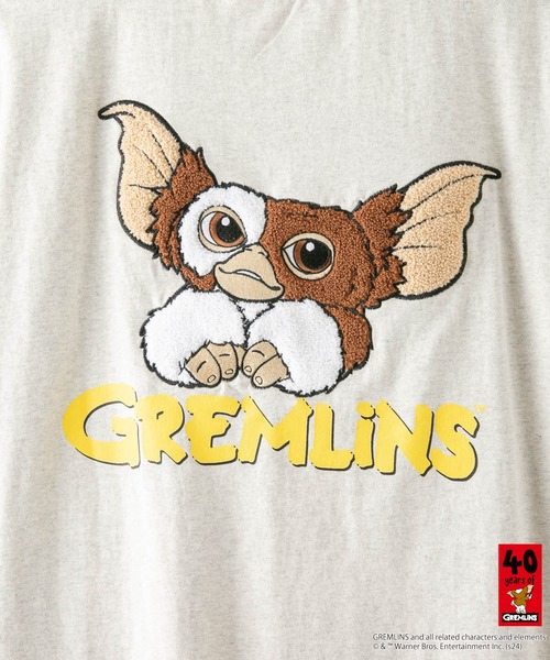 JEANS MATE（ジーンズメイト）の「グレムリン オリジナルデザインTシャツ ギズモ　ドロップショルダー ビッグシルエット　ユニセックス（Tシャツ/カットソー・メンズ・ブルー系その他/グレー系その他2/ベージュ系その他/ホワイト系その他2・X-LARGE/LARGE/SMALL/MEDIUM）」の8枚目の写真