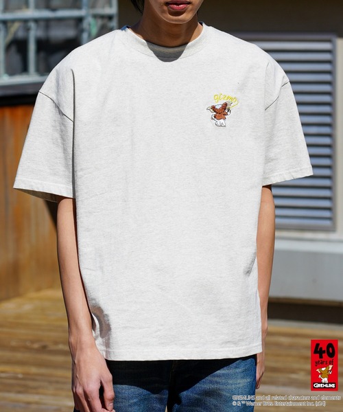 JEANS MATE（ジーンズメイト）の「グレムリン オリジナルデザインTシャツ ギズモ　ドロップショルダー ビッグシルエット　ユニセックス（Tシャツ/カットソー・メンズ・ブルー系その他/グレー系その他2/ベージュ系その他/ホワイト系その他2・X-LARGE/LARGE/SMALL/MEDIUM）」の22枚目の写真