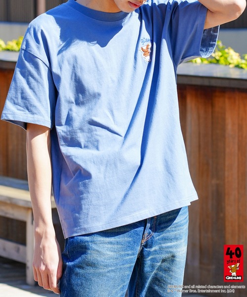 JEANS MATE（ジーンズメイト）の「グレムリン オリジナルデザインTシャツ ギズモ　ドロップショルダー ビッグシルエット　ユニセックス（Tシャツ/カットソー・メンズ・ブルー系その他/グレー系その他2/ベージュ系その他/ホワイト系その他2・X-LARGE/LARGE/SMALL/MEDIUM）」の17枚目の写真