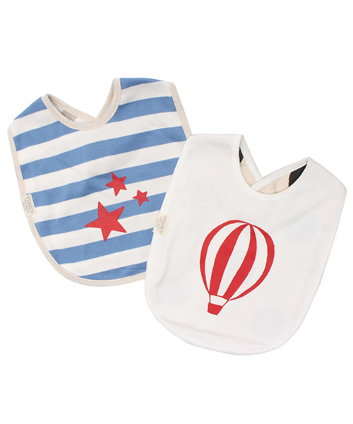 B:MING by BEAMS(ビーミングバイビームス)の「ビーミング by ビームス / リバーシブルスタイ 2枚セット(スタイ/よだれかけ・キッズ・ピンク/サックスブルー/ブルー・ONE SIZE)」の3枚目の写真