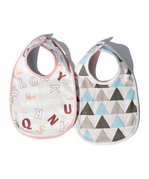 B:MING by BEAMS(ビーミングバイビームス)の「ビーミング by ビームス / リバーシブルスタイ 2枚セット(スタイ/よだれかけ・キッズ・ピンク/サックスブルー/ブルー・ONE SIZE)」の4枚目の写真