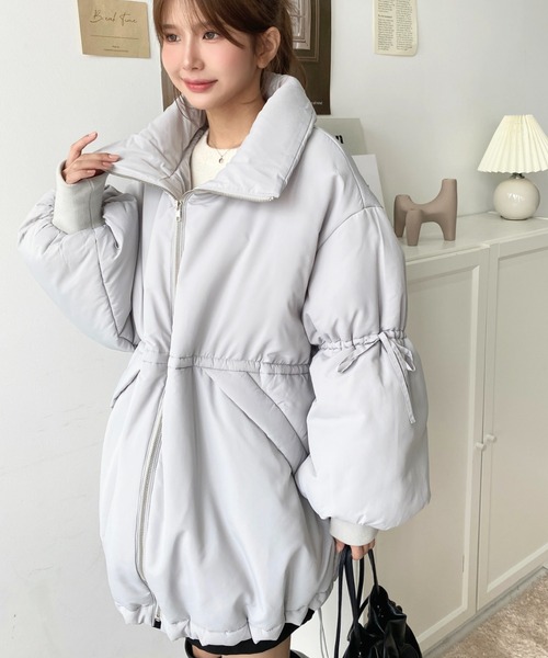 ♡新品未使用♡ yoriコットンキャンディバルーンジャケット【2025sp】 moment+（モーメントプラス）の「キャンディリボンドロストスリーブ