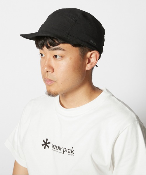 Snow Peak（スノーピーク）の「Breathable Quick Dry Cap クイックドライ（キャップ・メンズ・ブラック/ネイビー・1/2）」の2枚目の写真