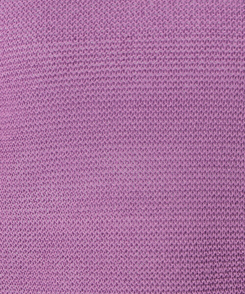 COMME CA ISM(コムサイズム)の「MADE IN JAPAN 和紙ニット(ニット/セーター・レディース・ミント/ネイビー/ライラック・MEDIUM/LARGE)」の14枚目の写真