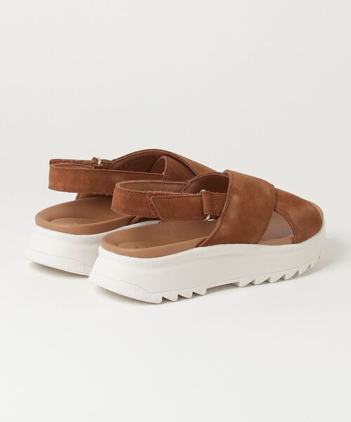 Clarks(クラークス)の「DashLite Wish / ダッシュライトウィッシュ(ダークタンスエード)(サンダル・レディース・ブラウン・UK6/UK4/UK3.5/UK5.5/UK5/UK4.5/UK3)」の8枚目の写真