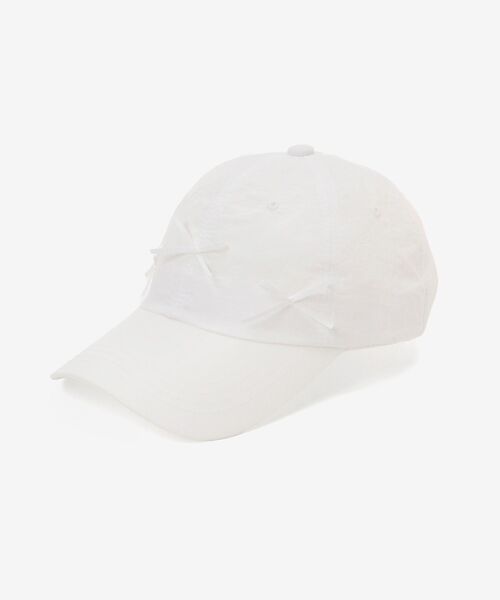 MAJESTIC LEGON（マジェスティックレゴン）の「プチリボンCAP（キャップ・レディース・ブラック/ピンク/オフホワイト・FREE）」の13枚目の写真