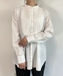 COUPE LE COEUR | ピンタックヨークバンドカラーシャツ(シャツ/ブラウス)