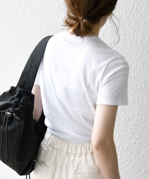 PETIT BATEAU (プチバトー) 婦人TOPS (PARIS) SHIPS any別注】PETIT BATEAU:〈洗濯機可能〉PARIS プリント