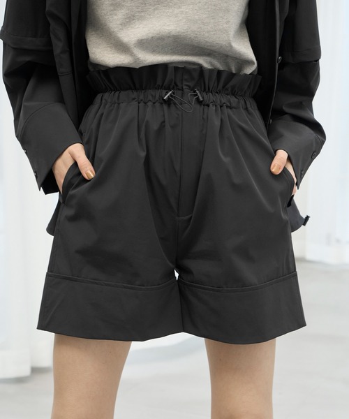 WILLFULLY(ウィルフリー)の「drawstring waist S/PT(その他パンツ・レディース・アイボリー/チャコール/ブルー・FREE)」の2枚目の写真
