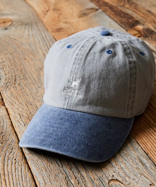 Jonas Claesson(ジョナスクレアッソン)の「JONAS CLAESSON/ジョナスクレアッソン SHIKA LOGO CAP/鹿ロゴ キャップ(キャップ・メンズ・ベージュ/その他9/ブラック・フリ-)」の3枚目の写真