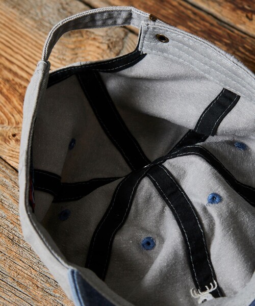 Jonas Claesson(ジョナスクレアッソン)の「JONAS CLAESSON/ジョナスクレアッソン SHIKA LOGO CAP/鹿ロゴ キャップ(キャップ・メンズ・ベージュ/その他9/ブラック・フリ-)」の7枚目の写真