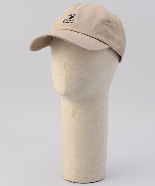 Jonas Claesson(ジョナスクレアッソン)の「JONAS CLAESSON/ジョナスクレアッソン SHIKA LOGO CAP/鹿ロゴ キャップ(キャップ・メンズ・ベージュ/その他9/ブラック・フリ-)」の16枚目の写真