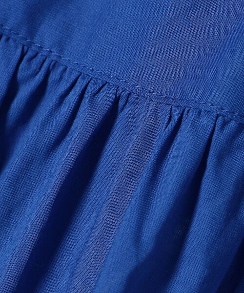 SHIPS for women / シップスウィメン quaranciel:〈手洗い可能〉コットン フリルネック フレアスリーブ ブラウス セール】quaranciel:〈手洗い可能〉コットン フリルネック