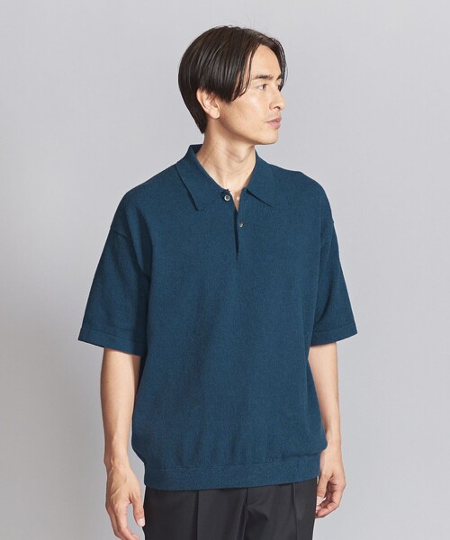 BEAUTY&YOUTH ユナイテッドアローズ ニットポロシャツ L 黒 Amazon | [ユナイテッドアローズ] ショートスリーブ ニット